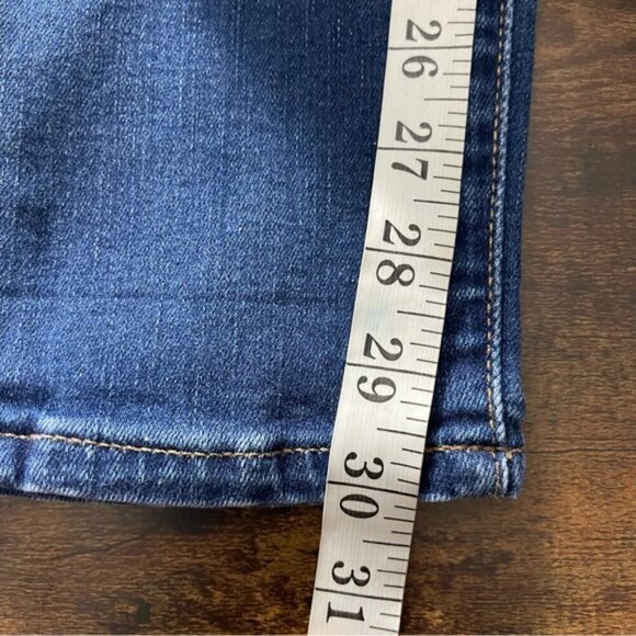 Madewell High-Rise Roadtripper Jeans medium wash size 26 Tall Long 30” stretch - Picture 14 of 14